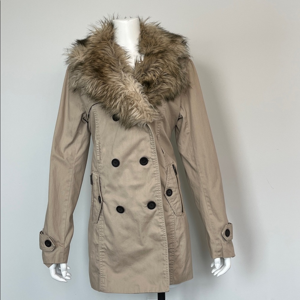 American Eagle Trench Coat (L)